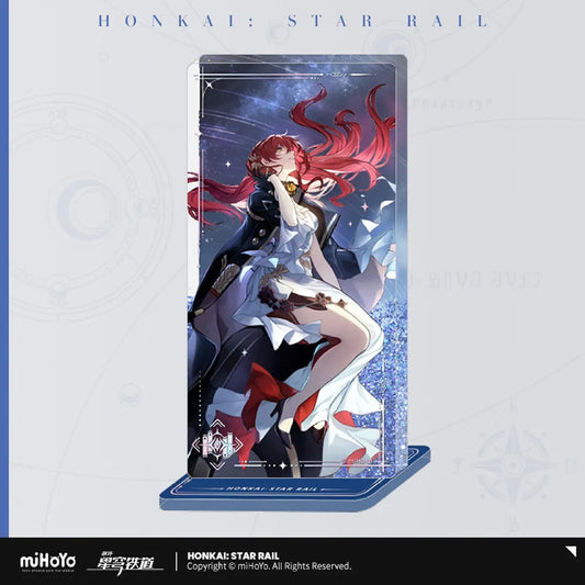 Light Cones Series Acrylic Quicksand Stand - Himeko, Night on the Milky Way