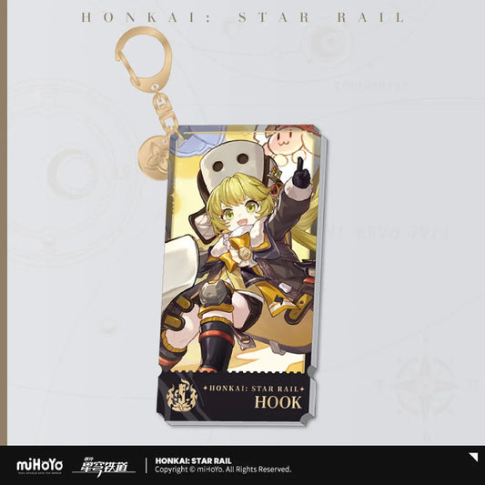 Character Illustration Series Keychain The Destruction - Hook