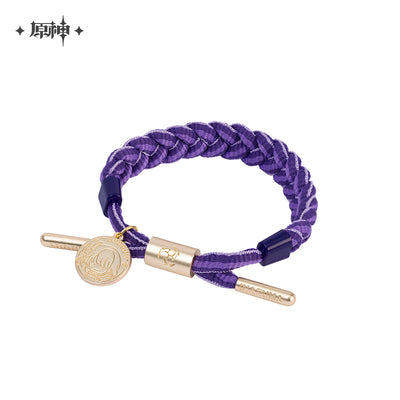 Character Impression Woven Rope Bracelet - Raiden Shogun
