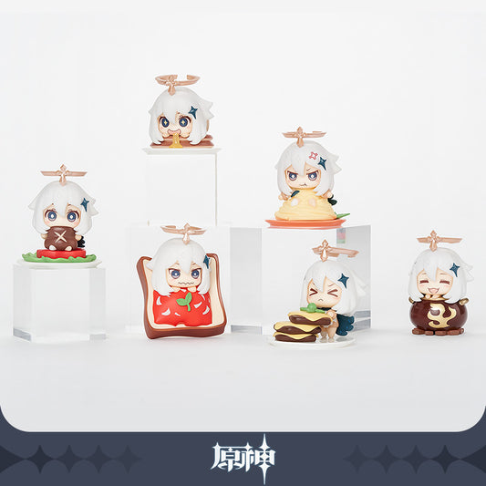 Paimon Food Theme Figurine Blind Box - 6 pcs