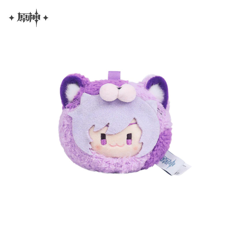 Teyvat Zoo Dango Plushie Keychain - Keqing