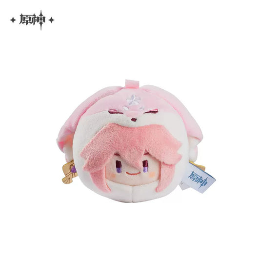 Teyvat Zoo Dango Plushie Keychain - Yaemiko